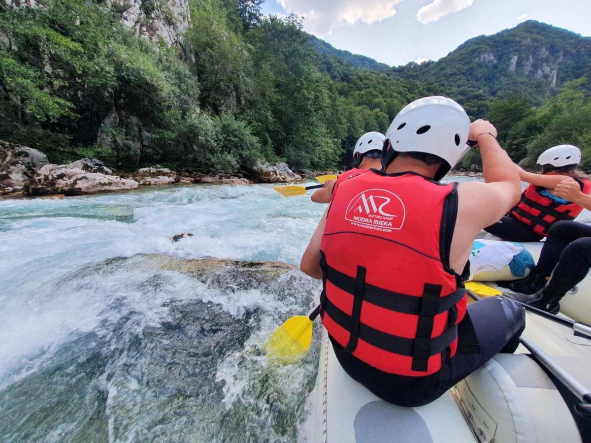 Rafting Camp Modra Rijeka Hotel Scepan-Polje Exterior foto
