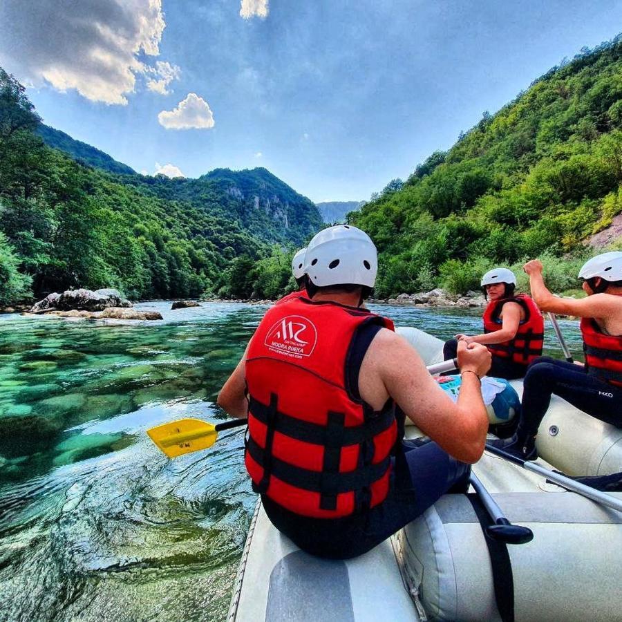 Rafting Camp Modra Rijeka Hotel Scepan-Polje Exterior foto