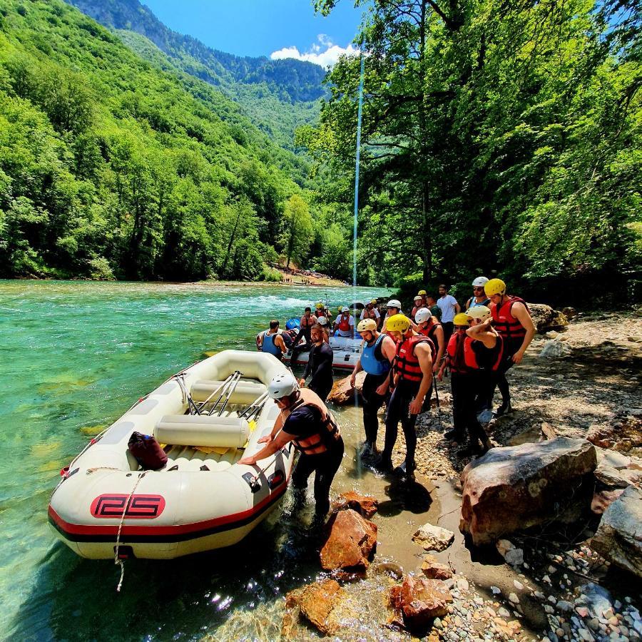 Rafting Camp Modra Rijeka Hotel Scepan-Polje Exterior foto
